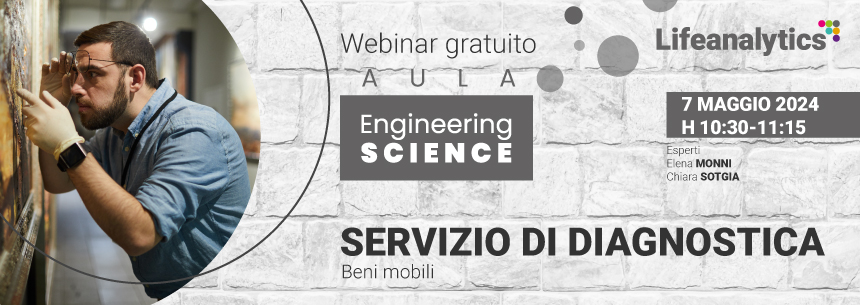 Aula Engineering Science - Servizio di diagnostica Beni mobili