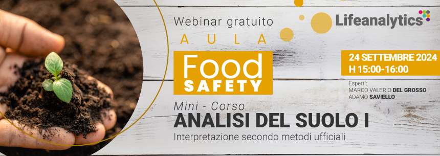 Illustrazione che promuove il mini corso Analisi del suolo I: Interpretazione secondo metodi ufficiali